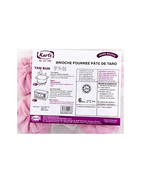 BRIOCHE TARO KARTS 360G 6P