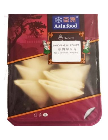 SAMOUSSA POULET LD ASIA FOOD 320G 12P