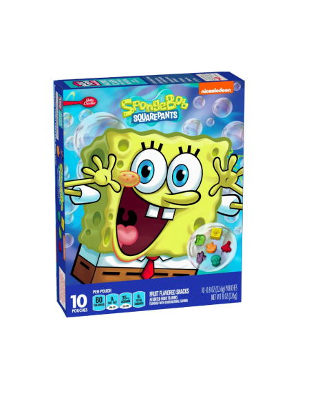SNACK FRUIT SPONGEBOB 226G