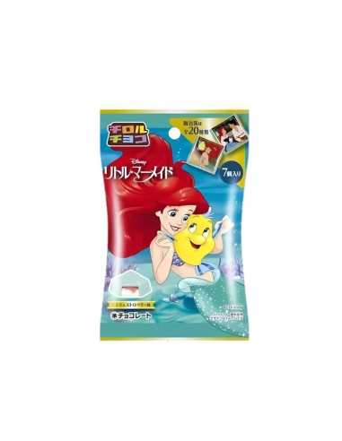 SNACKS CHOCO DISNEY MERMAID TIROL JAPON 45.5G
