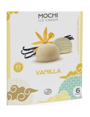 MOCHI GLACE VANILLE RED ROSE 210G 6P