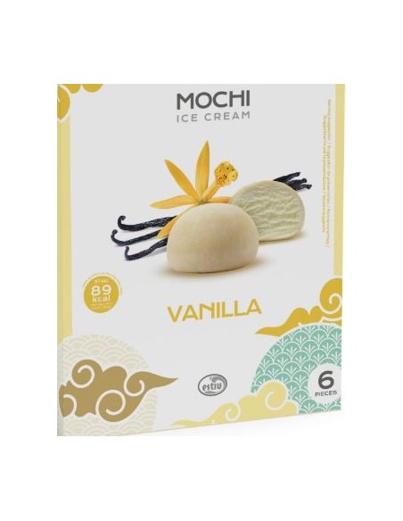 MOCHI GLACE VANILLE RED ROSE 210G 6P