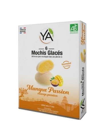 MOCHI GLACE MANGUE FRUIT PASSION 210G 6P