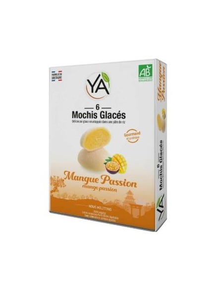 MOCHI GLACE MANGUE FRUIT PASSION 210G 6P