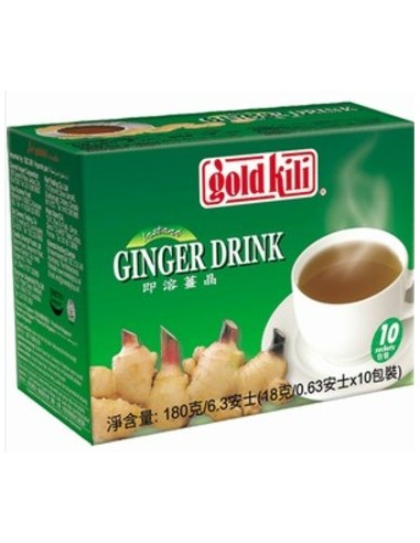 BOISSON AU GINGEMBRE INSTANT GOILD KILI 10X18G/BOITE