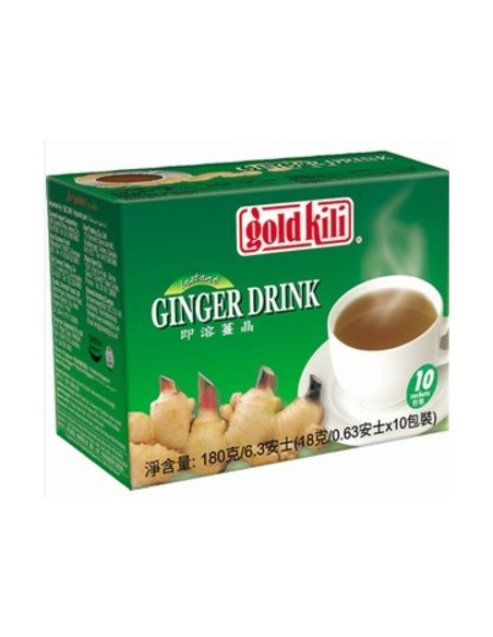 BOISSON AU GINGEMBRE INSTANT GOILD KILI 10X18G/BOITE