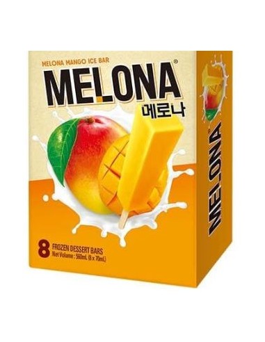 GLACE MANGUE MELONA 70ML*8/BOITE