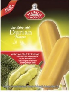 GLACE DURIAN M.WONG 5*80G/BOITE