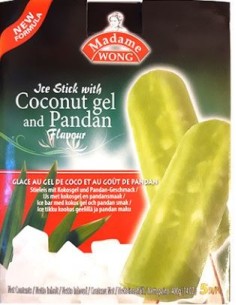 GLACE COCO PANDAN M.WONG 80G*5P/BOITE