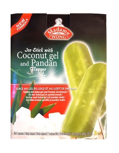 GLACE COCO PANDAN M.WONG 80G*5P/BOITE