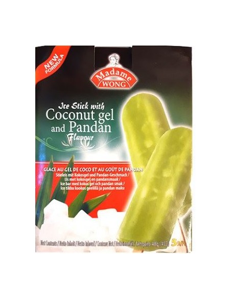 GLACE COCO PANDAN M.WONG 80G*5P/BOITE