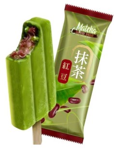 GLACE MATCHA HARICOT RGE 75G*4P/BOITE