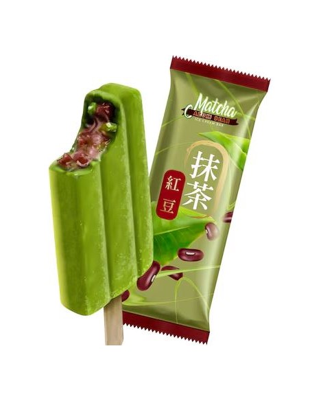 GLACE MATCHA HARICOT RGE 75G*4P/BOITE