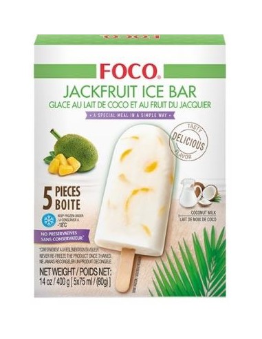 GLACE COCO F. JACQUIER FOCO 80G*5P/BOITE