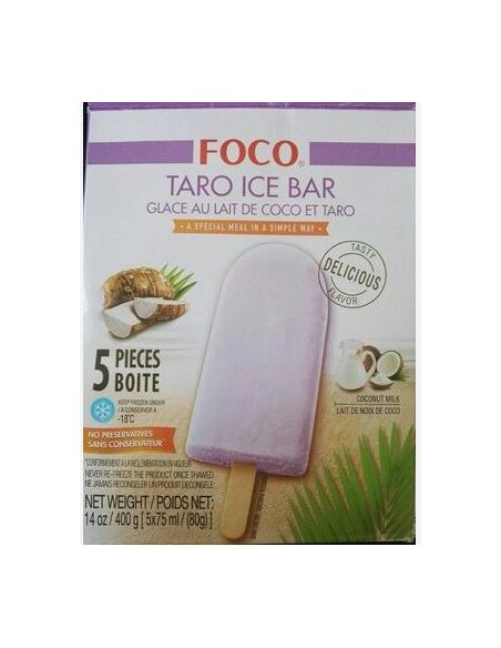 GLACE COCO TARO FOCO 80G*5P/BOITE