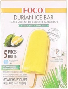 GLACE COCO DURIAN FOCO 80G*5P/BOITE