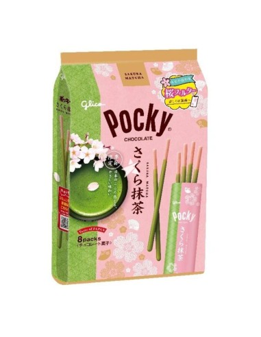 BISCUIT POCKY SAKURA MATCHA GLICO 101.6G