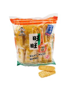 BISCUIT RIZ SENBEI WANT WANT 420G