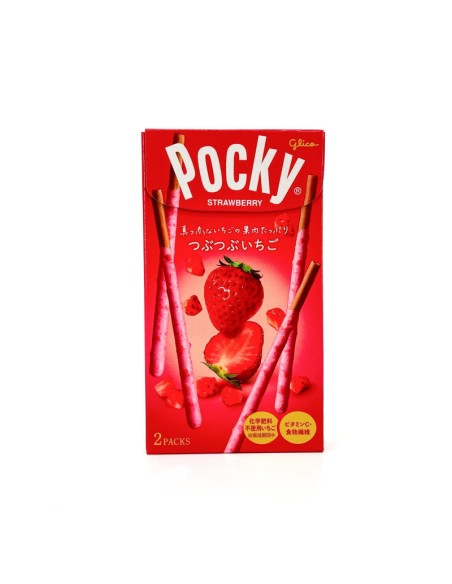 BISCUIT POCKY FRAISE LOTTE 55G