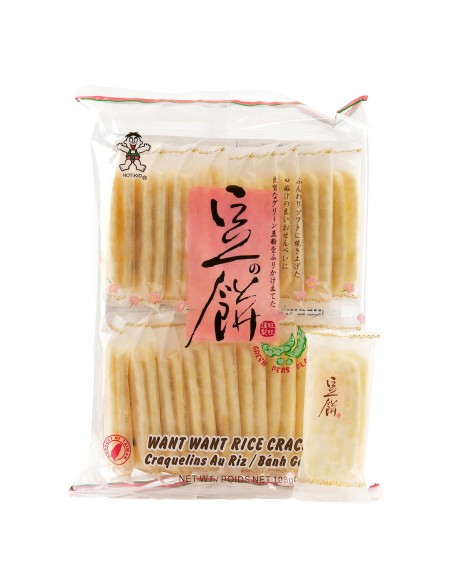 BISCUIT RIZ PETIT POIS WANT WANT 108G