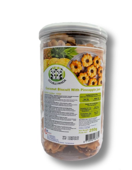BISCUIT ANANAS DOUBLE PANDA 250G