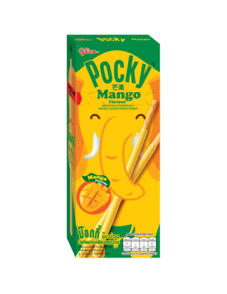 BISCUIT POCKY MANGUE GLICO 25G