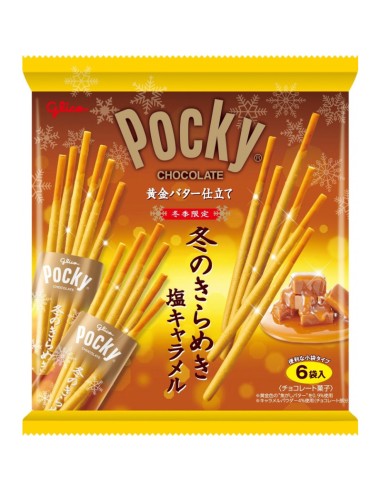 BISCUIT POCKY CHOCOLAT CARAMEL GLICO 120,6G