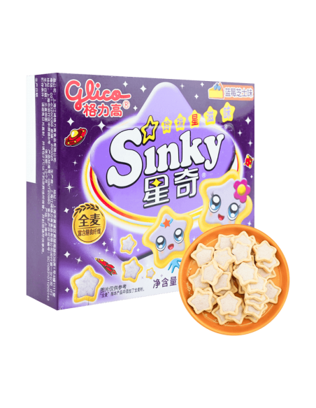 BISCUIT MYRTILLE SINKY GLICO 60G