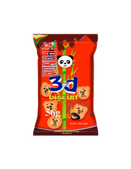 BISCUIT CHOCOLAT 3D PANDA W.L 56G