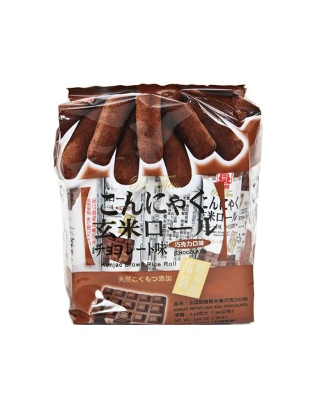BISCUIT MELANGE GRAIN RICE ROLL CHOCOLAT PEI TIEN 160G