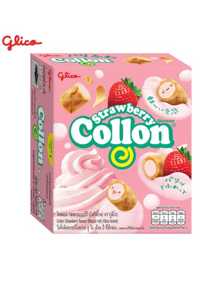 BISCUIT COLLON CREME FRAISE 108G