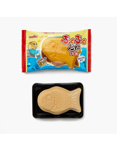 BISCUIT FORME POISSON CHOCOLAT MEITO 16,5G*10/CT