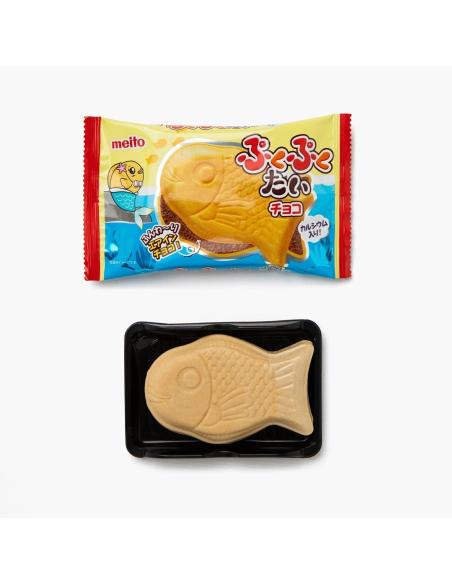 BISCUIT FORME POISSON CHOCOLAT MEITO 16,5G*10/CT