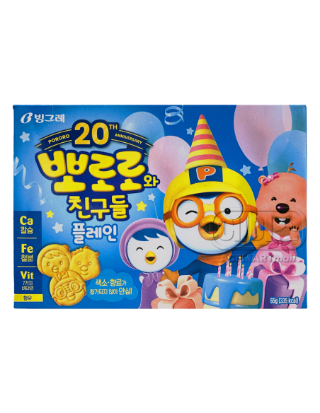 BISCUIT POROTO BINGGRAE BLEU 65G