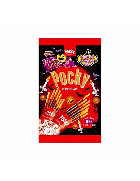 BISCUIT POCKY HALLOWEEN CHOCOLAT GLICO 133.2G