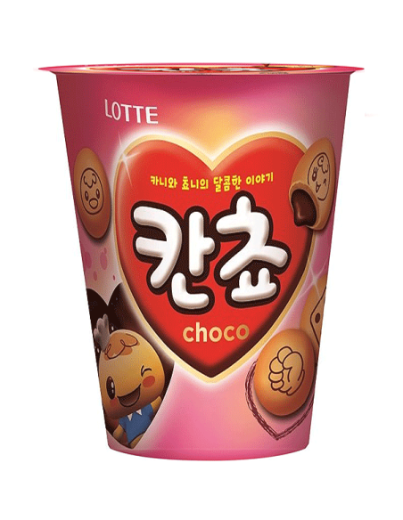BISCUIT KANCHO CHOCOLAT CUP KOREA LOTTE 95G
