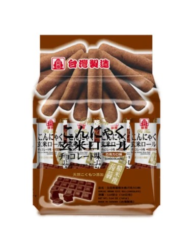 BISCUIT MELANGE GRAIN CORN ROLL CHOCOLAT PEI TIEN 180G*12/CT