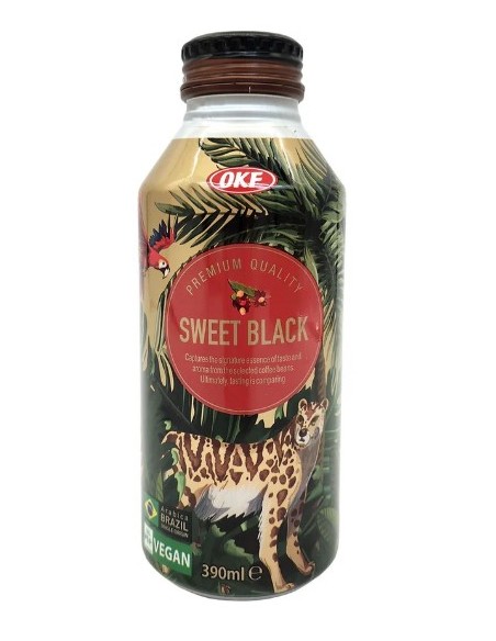 BOISSON CAFE NOIR SUCRE OKF 390ML