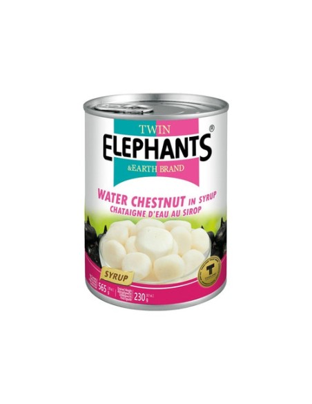 CHATAIGNE D'EAU SIROP TWIN ELEPHANTS 565G