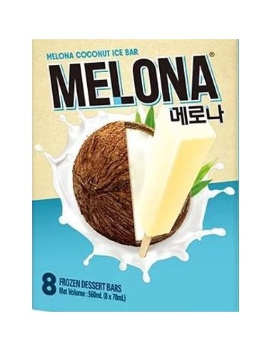 GLACE COCO MELONA 70ML*8/BOITE