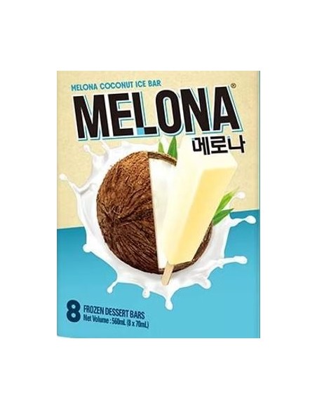 GLACE COCO MELONA 70ML*8/BOITE