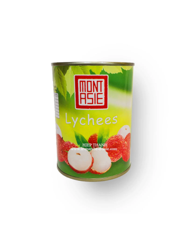 LITCHI SIROP LOT DLC JUIN M.ASIE 565G*24/CT