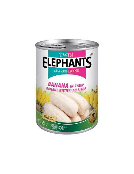 BANANE SIROP TWIN ELEPHANT 565G