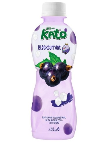 BOISSON CASSIS AU NATA DE COCO KATO 320ML*24/CT
