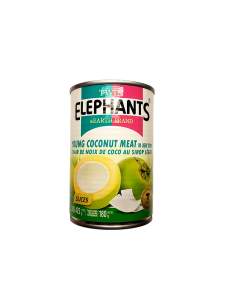 CHAIR NOIX COCO SIROP ELEPHANT 425G*24/CT
