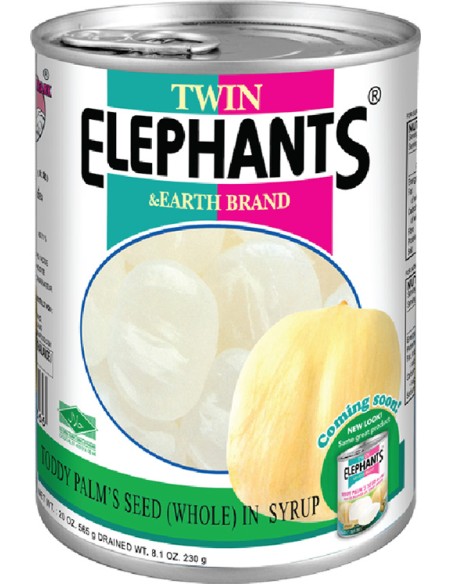 FRUIT PALMIER ENTIER SIROP ELEPHANT 565G*24/CT