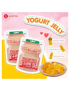 BONBON JELLY YAOURT LOTTE 50G