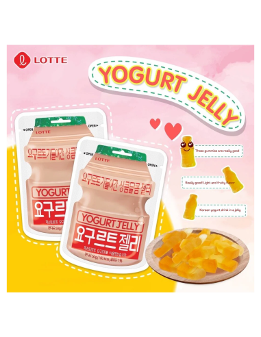 BONBON JELLY YAOURT LOTTE 50G