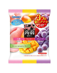BONBON PRUNE KONJAC JELLY PECHE RAISIN ORIHIRO 260G