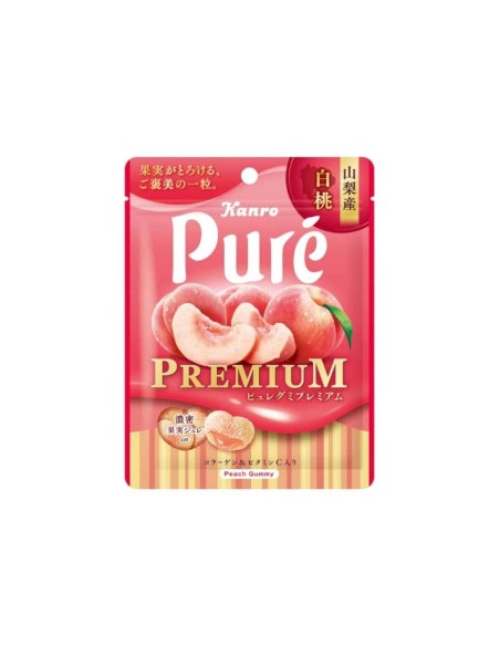 BONBON CONTRE TOUX AUX PECHES KANRO 80G